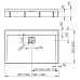 Radaway Argos D + ножки (4ADN910-02)  100х90х14,5