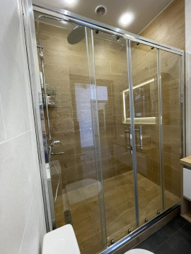 Душевая дверь Aquanil Trend 160х190 прозрачное стекло