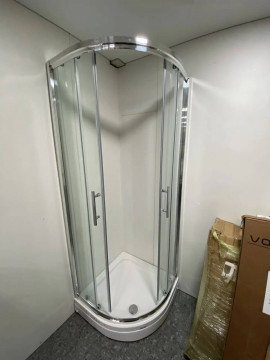 Душевая кабина Aquanil Alonza 100х100х190 прозрачное стекло (без поддона)