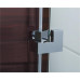 RUBIK душова кабіна 90*90*190см квадратна (скло+двері), розпашні двері, скло прозрачне 8мм